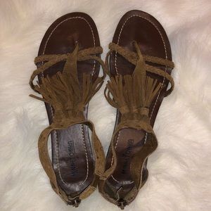 Minnetonka Fringe Sandals